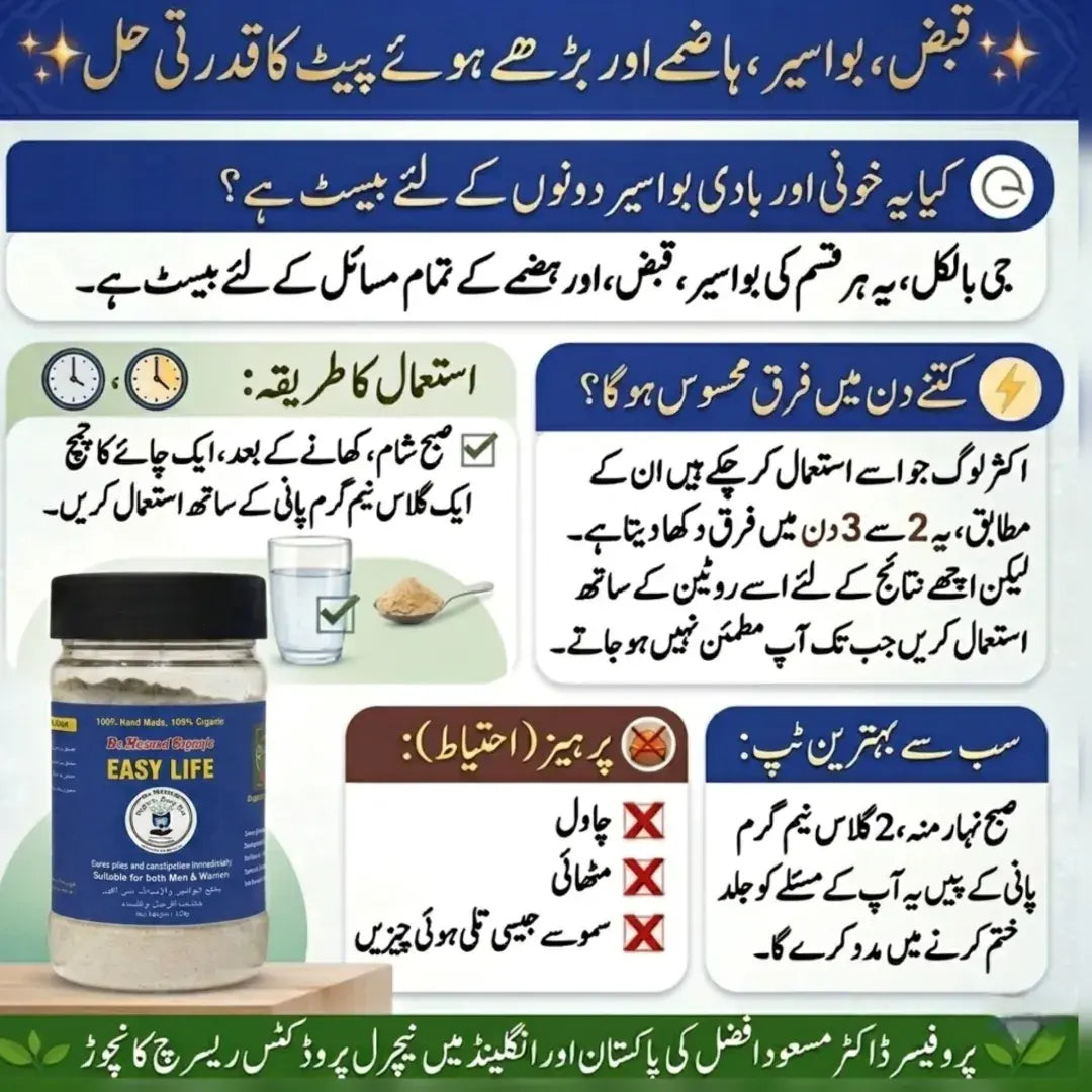 Dr Masood Organic Easy Life